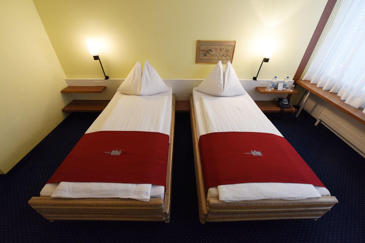 Hotel Dufour Biel Bagian luar foto